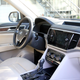 The light, bright interior of the Atlas felt even bigger thanks to a panoramic sunroof overhead.
